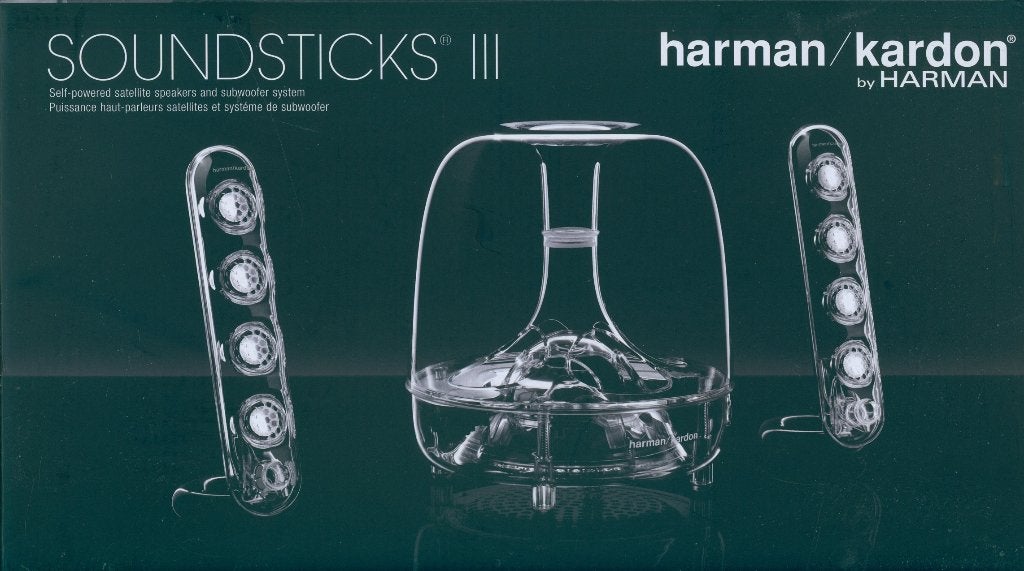 HARMAN KARDON SOUNDSTICKS III NOG NIEUW IN DOOS, Audio, Tv en Foto, Luidsprekers, Overige merken, Subwoofer, Verzenden, Nieuw