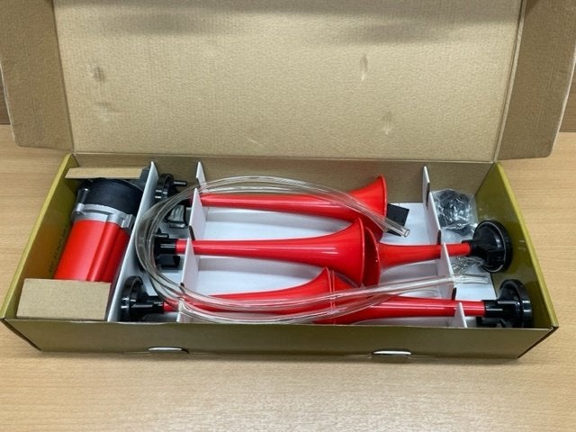 Luchthoornset 5 tonig Dixie Land 12 volt., Eddiys, Espel, Nieuw, Info@eddiys.eu