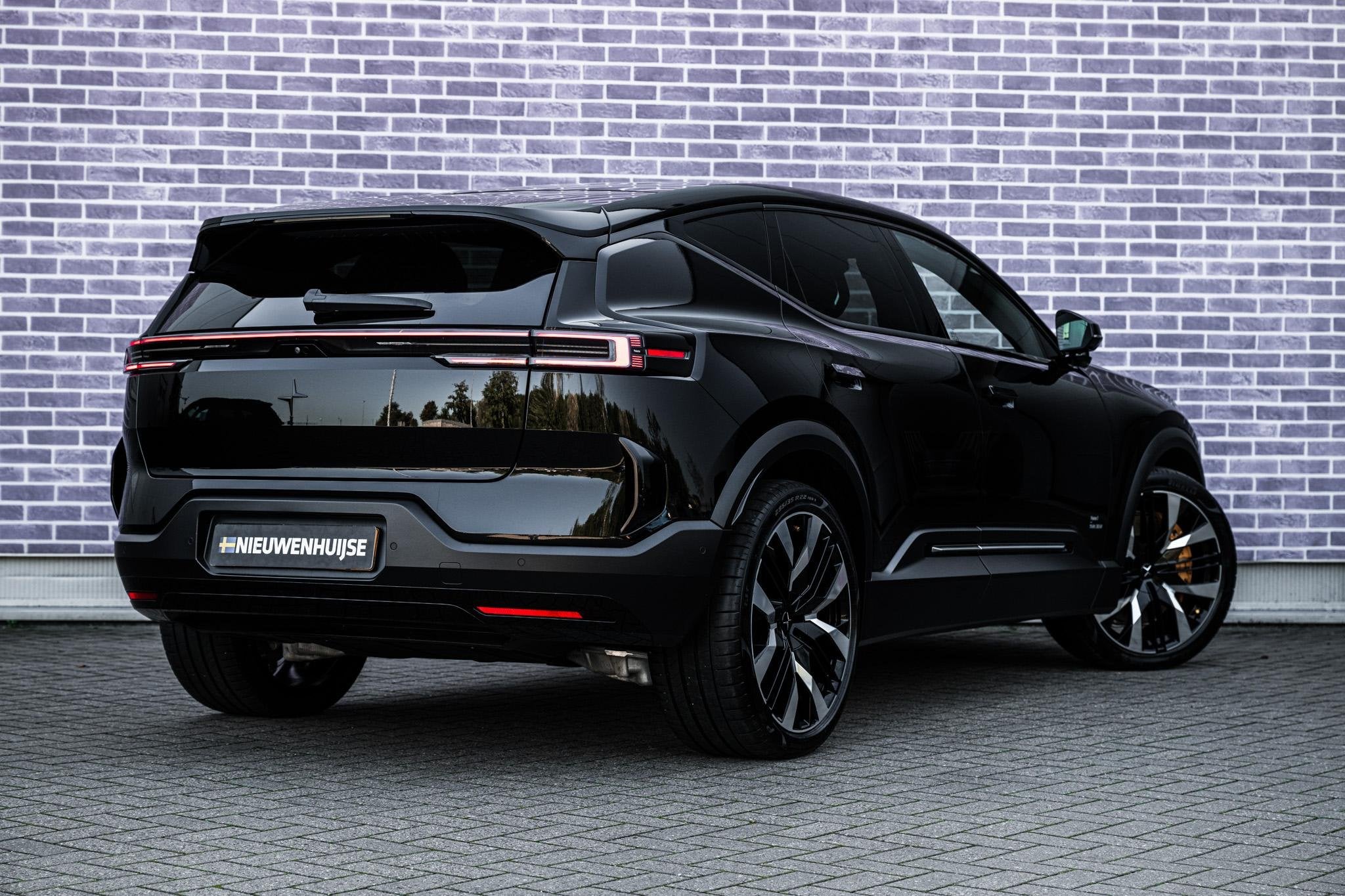 Polestar 3 Long range Dual motor 111 kWh Performance Pilot P, Auto's, Automaat, Stof, Gebruikt, Zwart