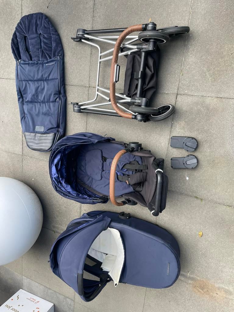 Cybex mios kinderwagen met reiswieg en zitje, Kinderen en Baby's, Kinderwagens en Combinaties, Ophalen, Zo goed als nieuw, Combiwagen