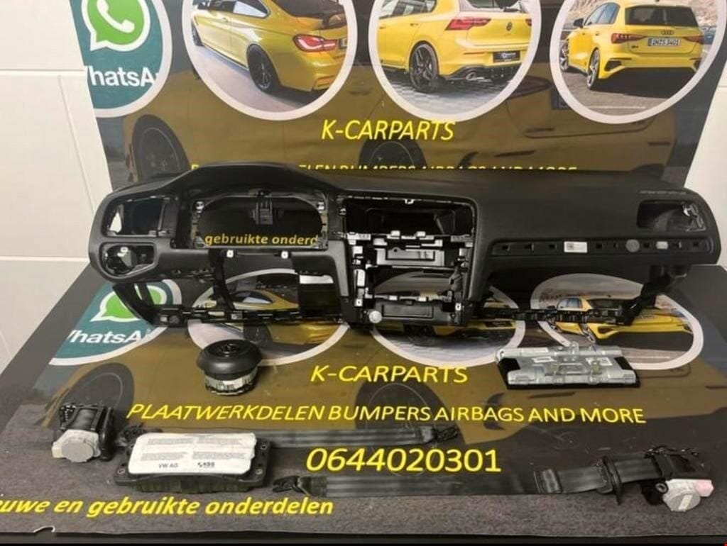 Airbag set Volkswagen Golf 7 GTI GTD 12/19 Dashboard set