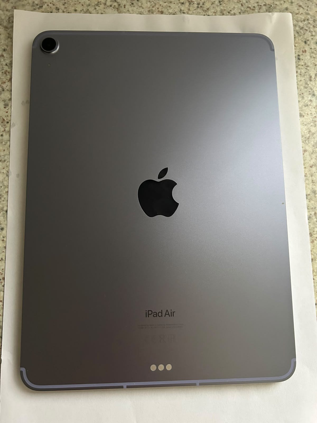 iPad Air 5e Generatie 256GB Wifi+5G Nieuw Staat, Ophalen, Apple iPad Air, Zo goed als nieuw, Wi-Fi en Mobiel internet