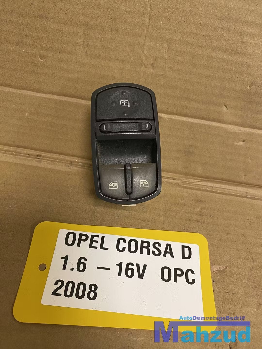 OPEL CORSA D Raam schakelaar 2006-2014, Gebruikt, Opel Automobile GmbH, Ophalen of Verzenden, Kontakt@opel-infoservice.de