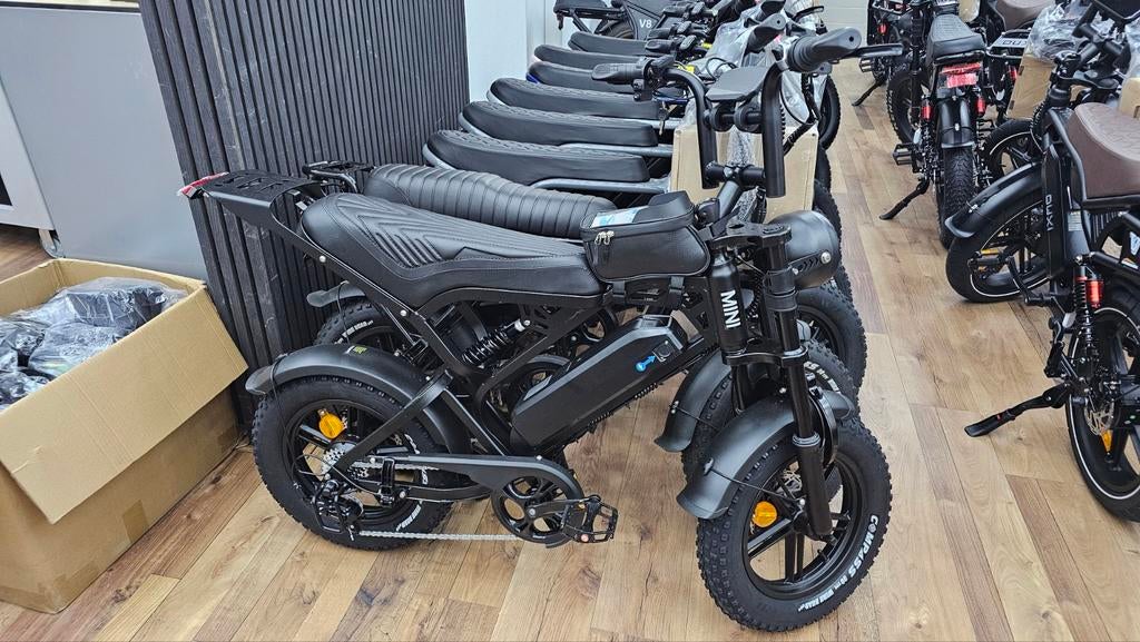 Ouxi C80 Mini Fatbike - Compacte en Krachtige E-bike, Nieuw, Minder dan 47 cm, 30 tot 50 km per accu, Ophalen