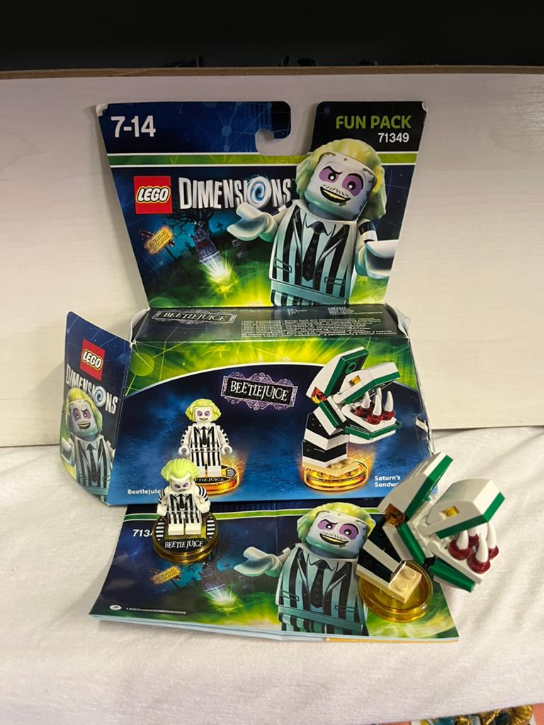 Lego dimensions Beetlejuice  71349 Fun Pack with box, Ophalen of Verzenden, Gebruikt