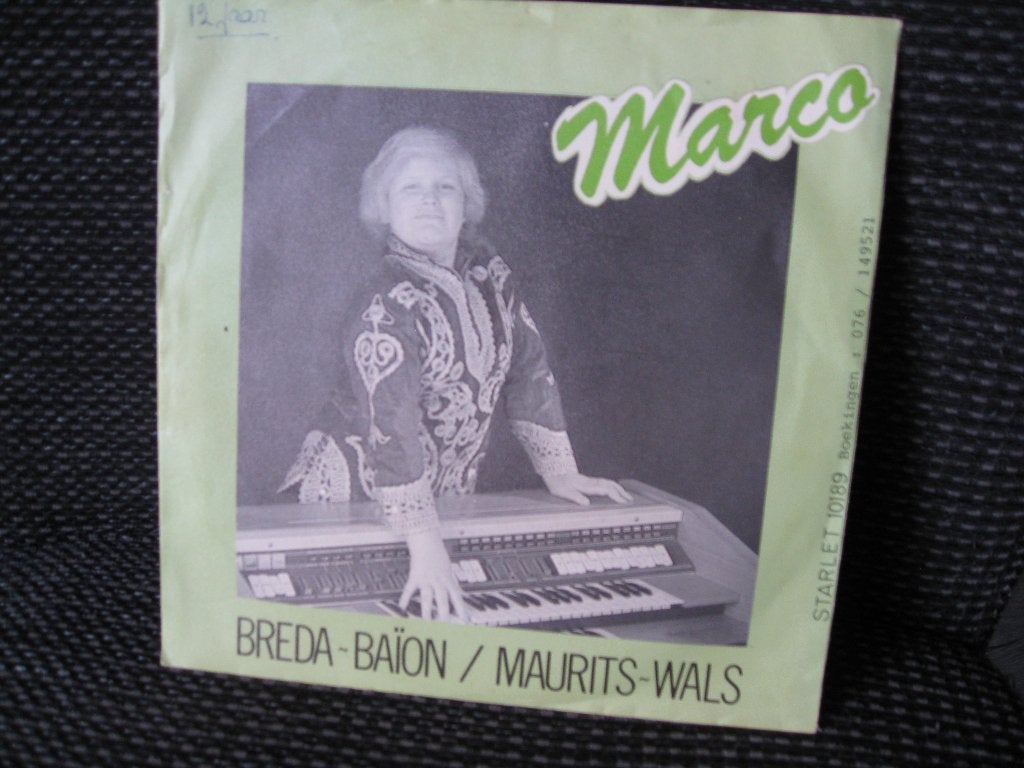 single Marco – Breda-Baion -  Maurits-Wals 1982, Ophalen of Verzenden, Gebruikt, Pop, Single