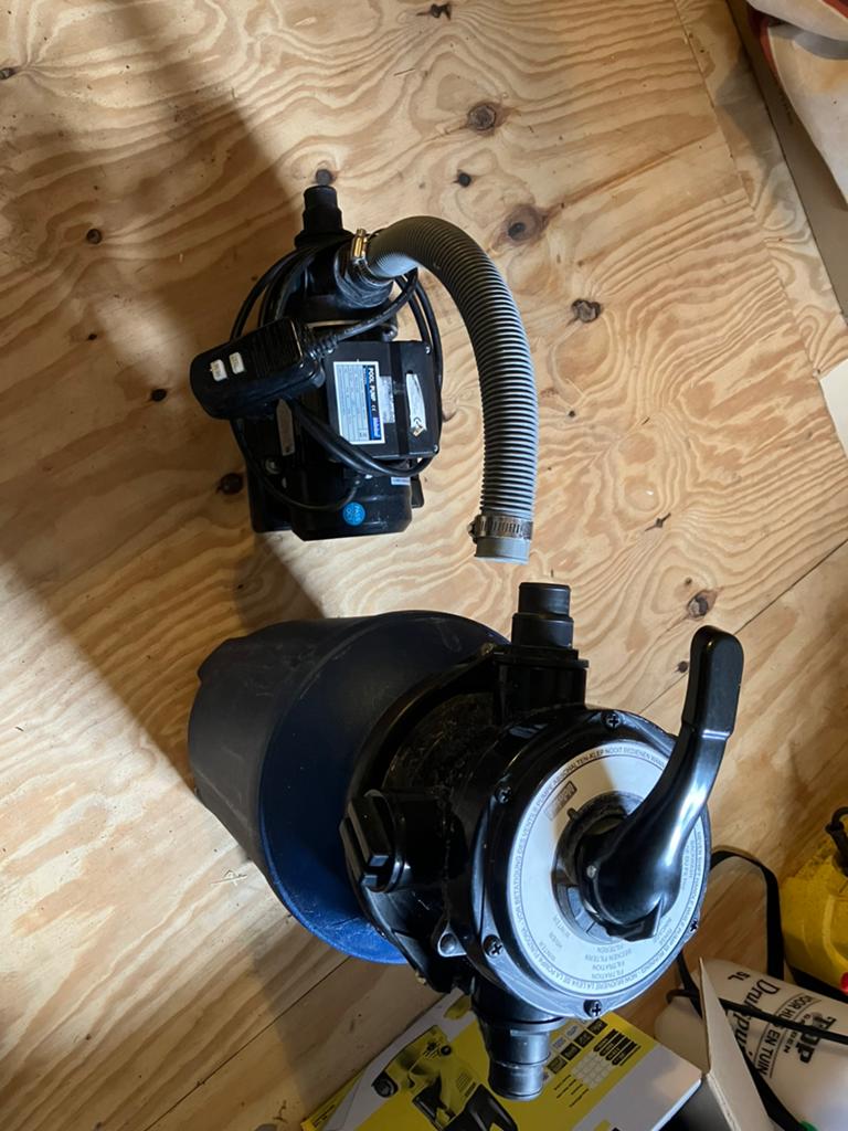 Zwembad spullen te koop, Tuin en Terras, Zwembaden, Ophalen, Gebruikt, 200 tot 300 cm, 80 tot 120 cm