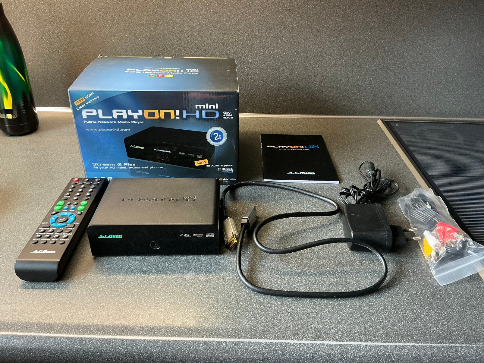 AC Ryan Playon!HD Mini Full HD Netwerk Mediaspeler, Ophalen of Verzenden, Zo goed als nieuw, Optische audio, Zonder harde schijf