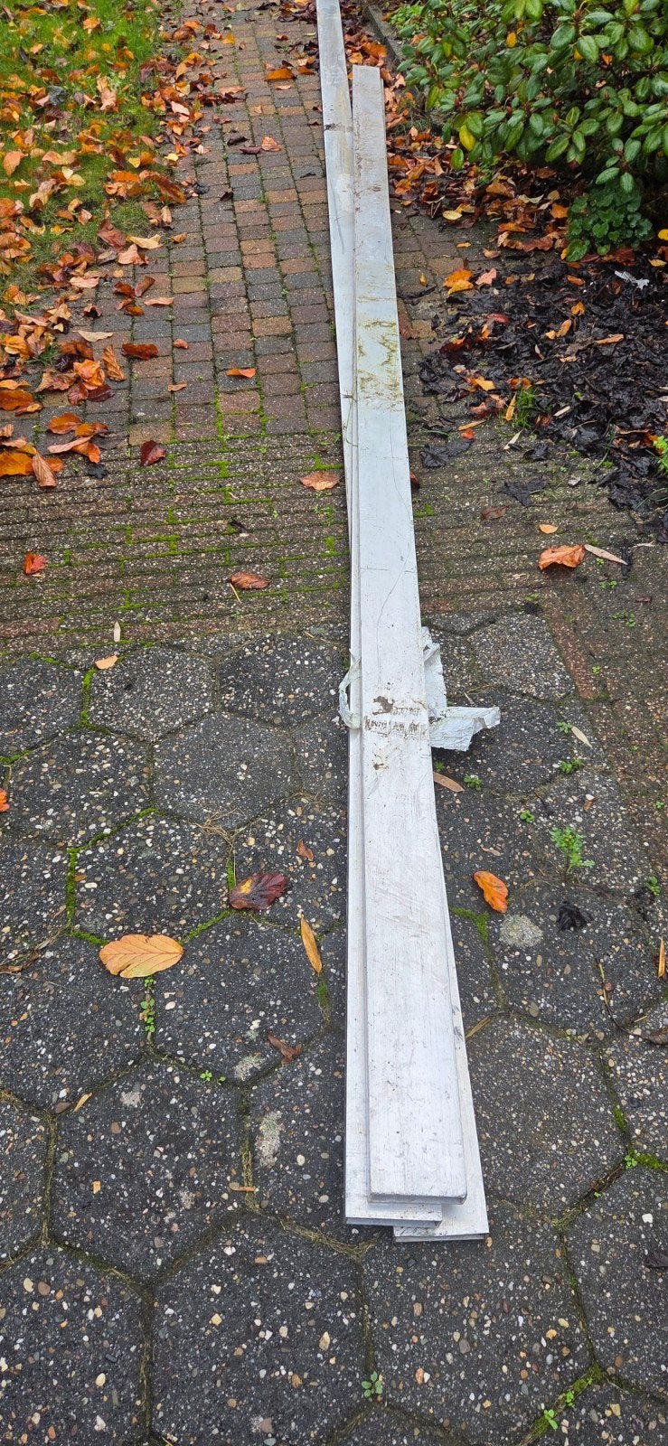 Aluminium buizen en profielen, Ophalen of Verzenden, Gebruikt, Aluminium