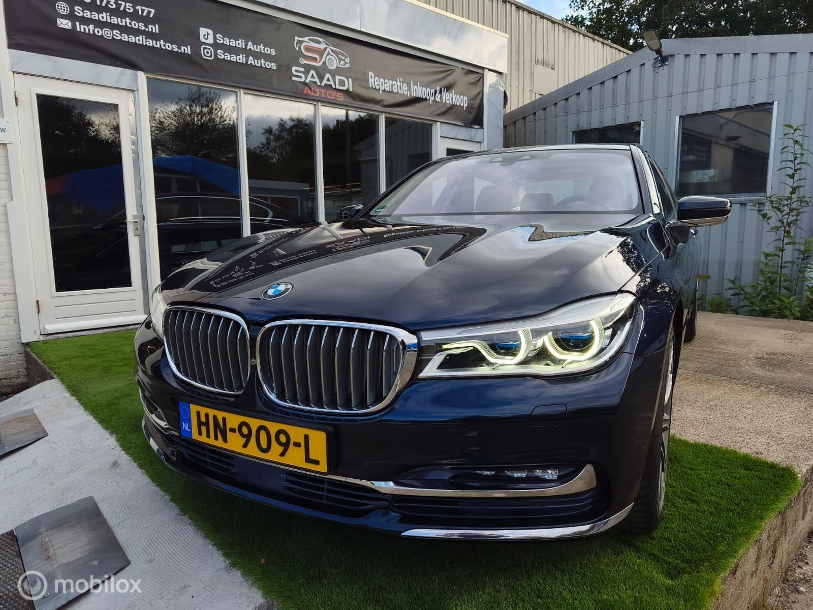 BMW 7-serie 750Li xDrive High Executive, Auto's, BMW, Bedrijf, Te koop, 7-Serie, 360° camera, 4x4, ABS, Achteruitrijcamera, Adaptive Cruise Control