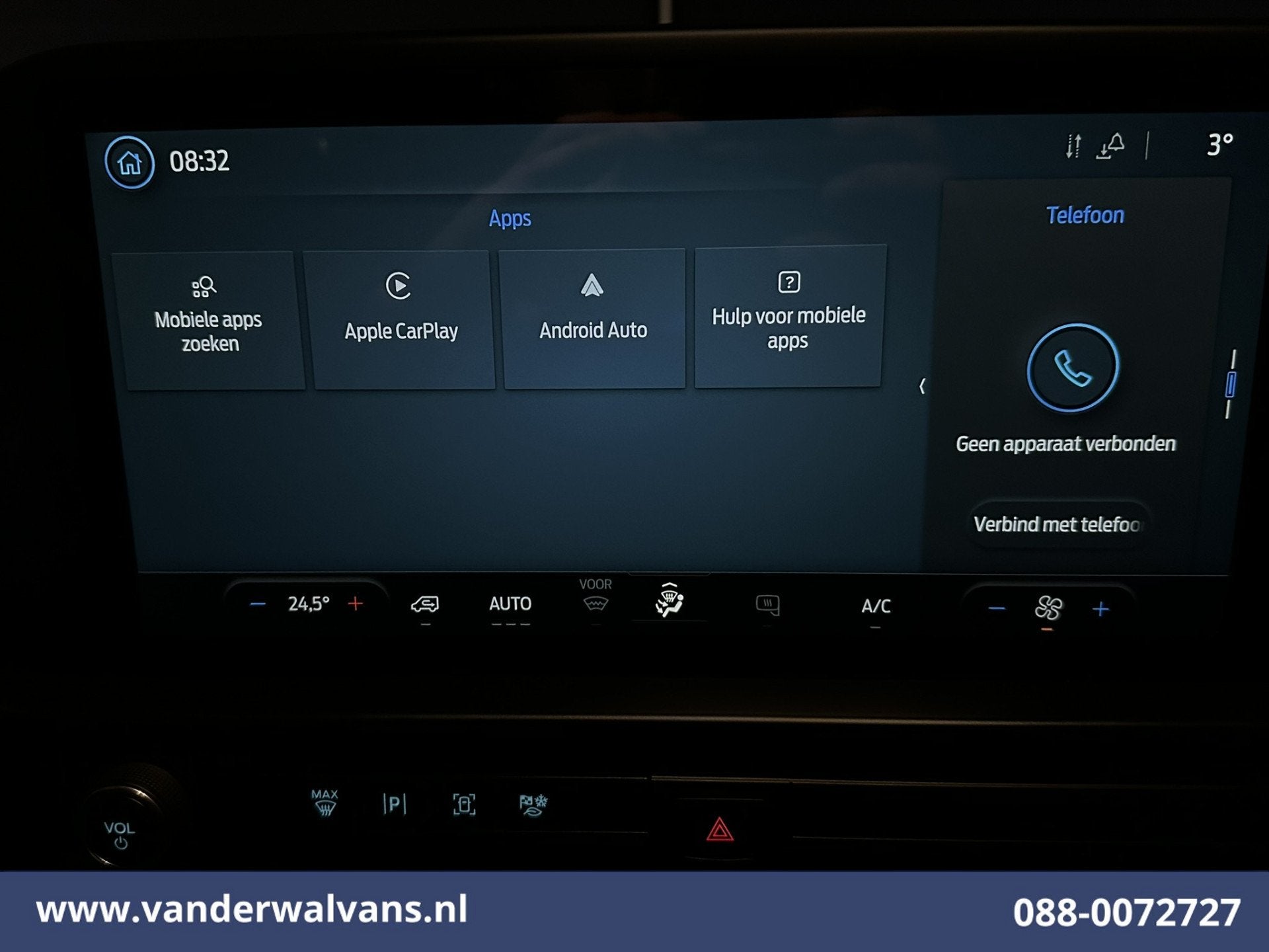 Ford Transit Custom 2.0 TDCI L1H1 Euro6 Airco | Camera | App, Voorwielaandrijving, 1803 kg, 4 cilinders, 2000 kg