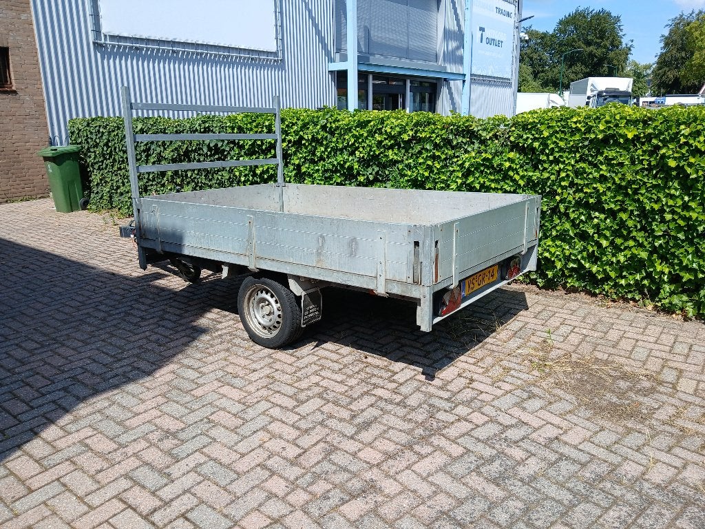 platte aanhangwagen merk  ansems plateau wagen, Ophalen, Zo goed als nieuw