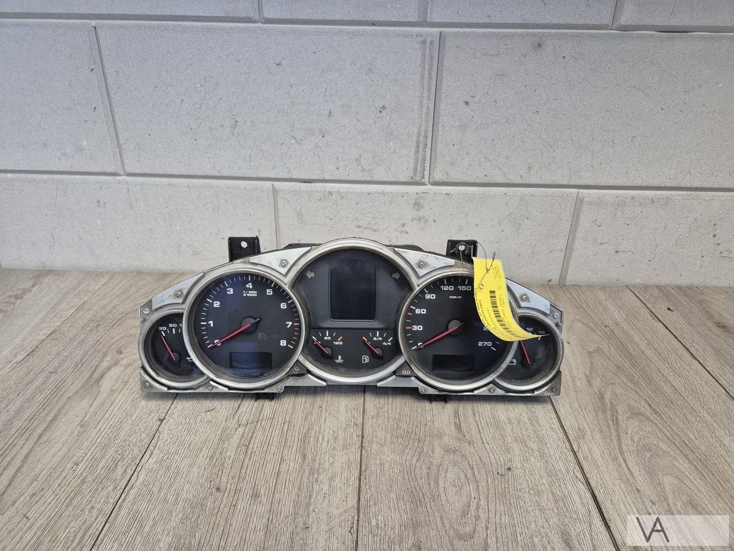 Tellerklok teller voor Porsche Cayenne 4.5 s 2002 - 2007, Auto-onderdelen, Dashboard en Schakelaars, Gebruikt, -, -, Porsche