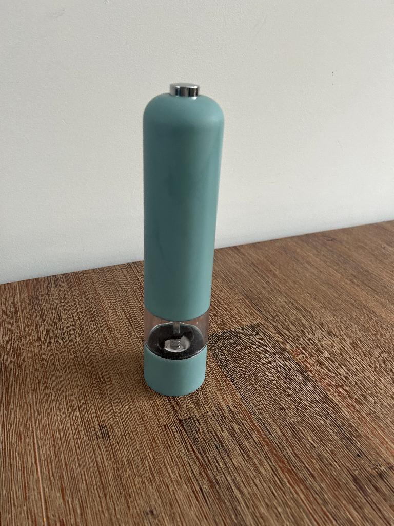 Elektrische zout molen mintgroen silvercrest, Huis en Inrichting, Ophalen of Verzenden, Zo goed als nieuw, Overige merken, Groen