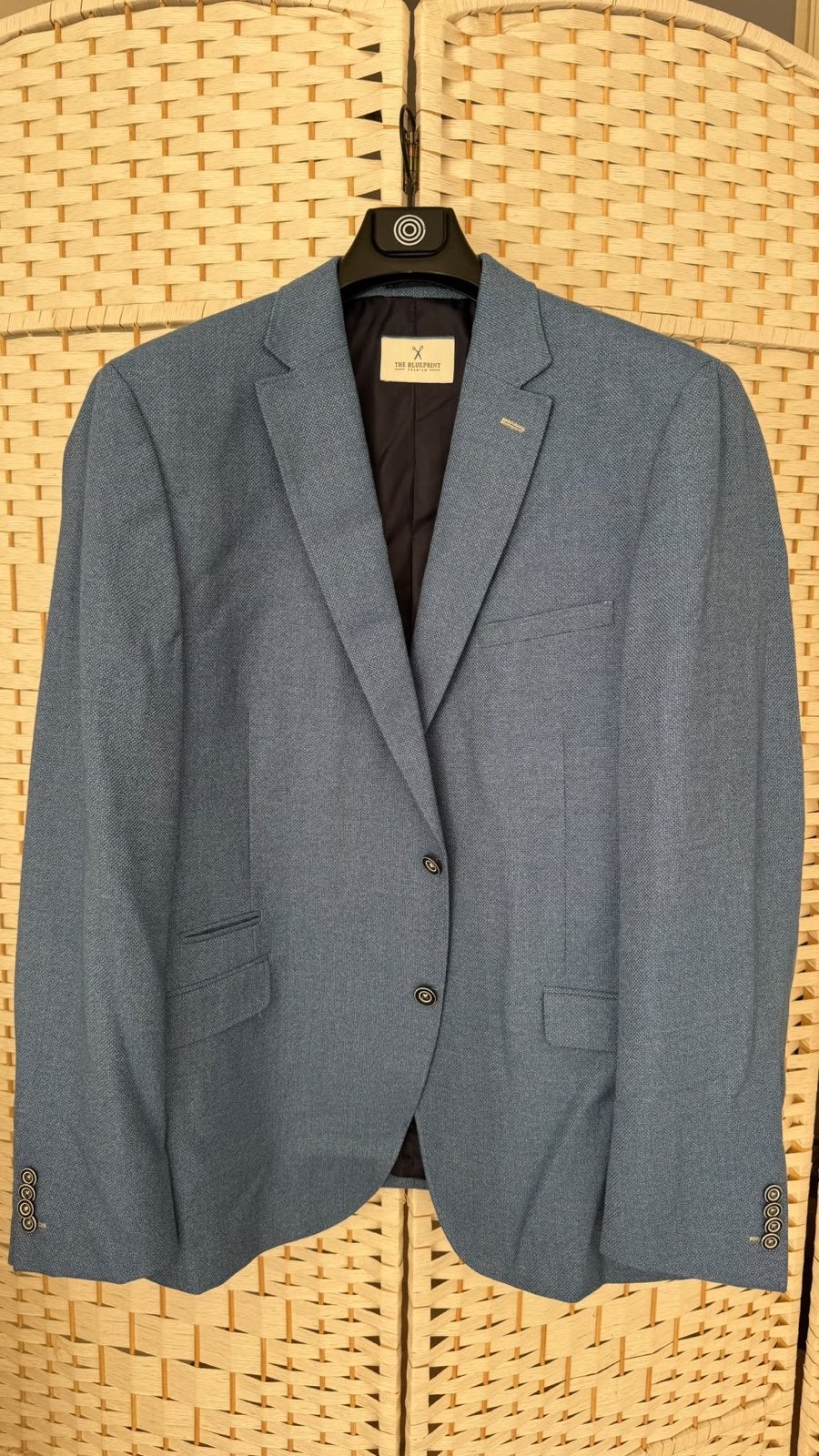 2 Stijlvolle Blueprint Blazers - Blauw en Grijs, Ophalen of Verzenden, Zo goed als nieuw, Overige maten, Blauw