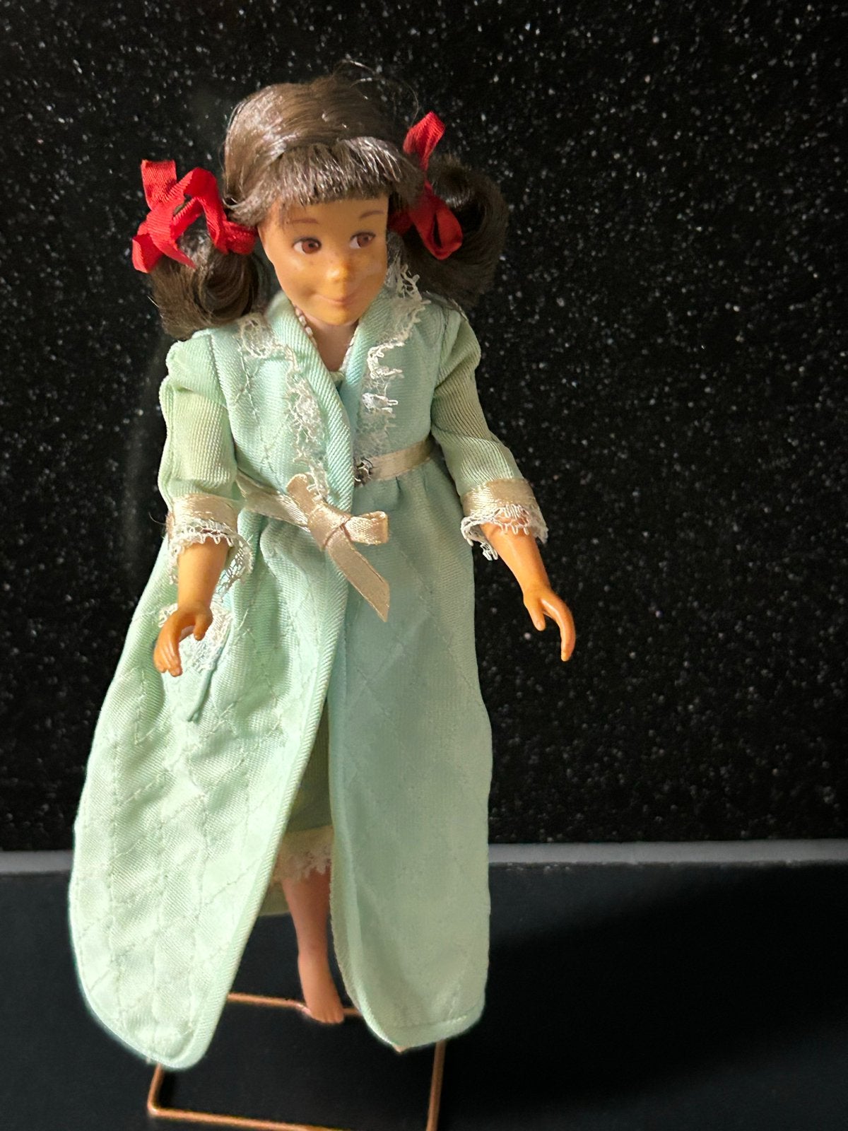 Vintage Mattel Skipper's Friend Skooter pop met doos, Ophalen of Verzenden, Gebruikt, Barbie