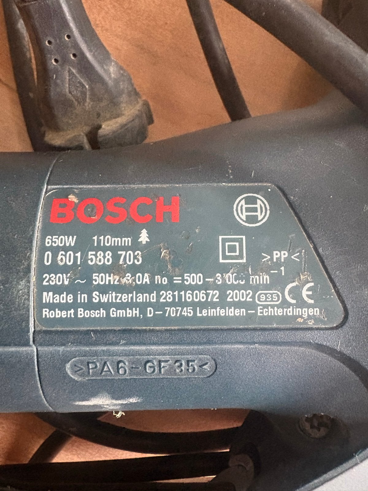 Bosch GST 100 CE Decoupeerzaag - 650W, 110mm zaagdiepte, Ophalen, Gebruikt, 600 tot 1200 watt, Decoupeerzaag