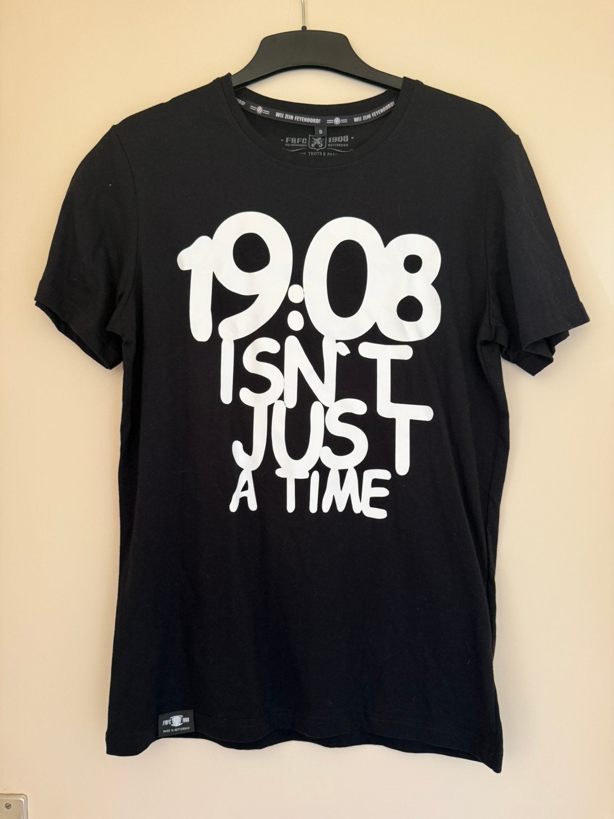 Tof Feyenoord shirt in maat S, Verzenden, Nieuw, Maat 46 (S) of kleiner, Zwart