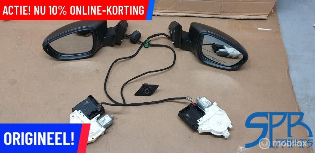 JETTA 5C VI Buitenspiegel SET ELEKTRISCH INKLAPBAAR LD7X NEW