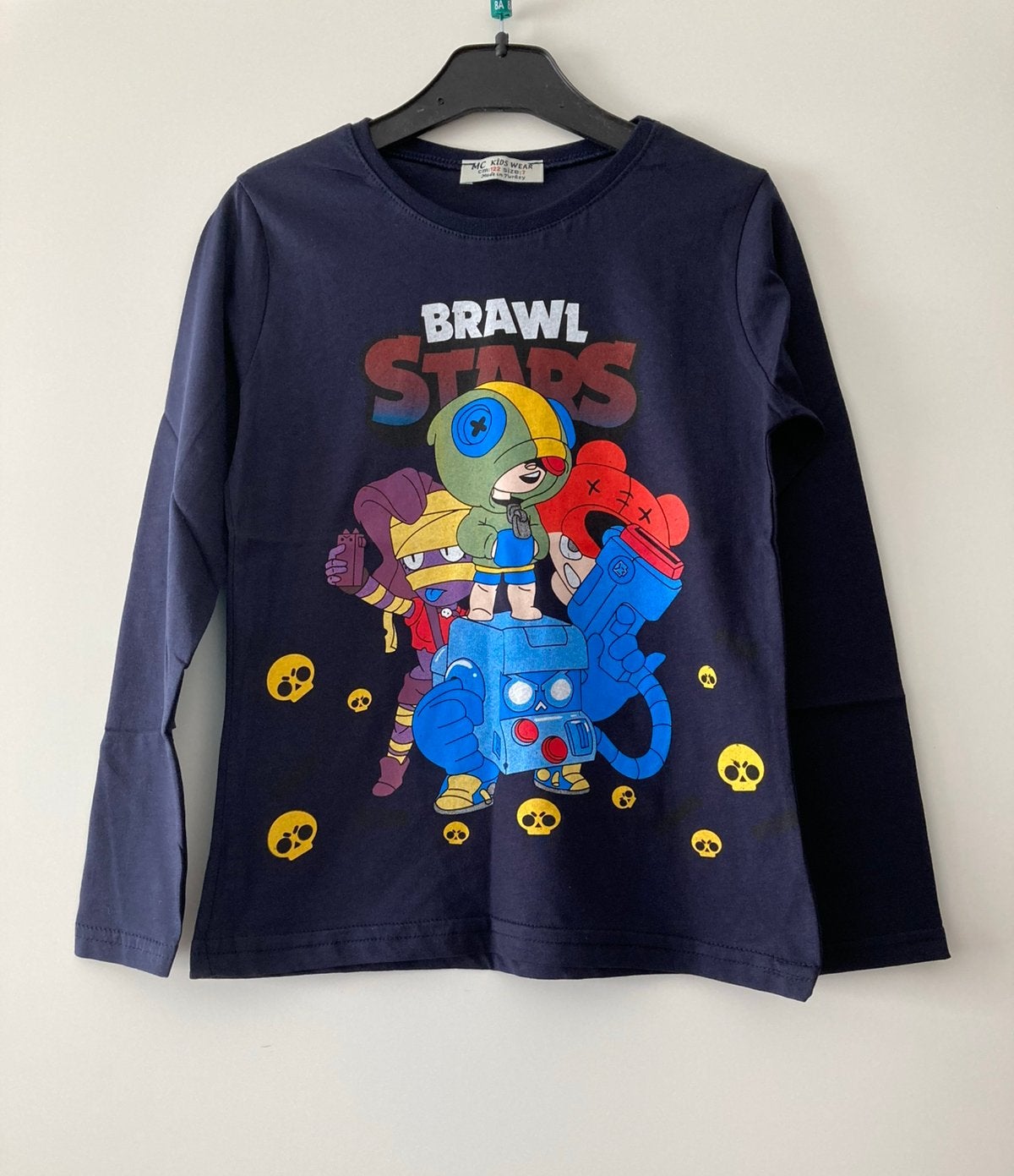 Nieuw brawl stars longsleeve zwart maat 116, Ophalen of Verzenden, Nieuw, Jongen, Shirt of Longsleeve