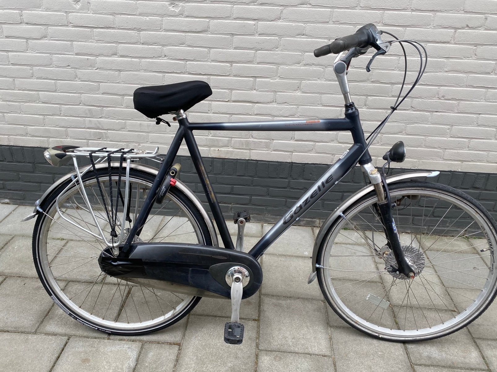 Gazelle Chamonix frh 65 cm lichte opknapper, Fietsen en Brommers, Fietsen | Heren | Herenfietsen, Ophalen, Versnellingen, Zo goed als nieuw
