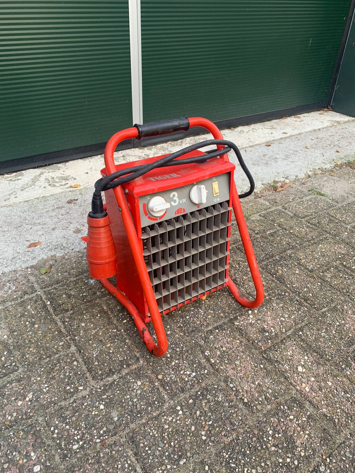 Bouwkachel / heater 3kW goed werkend (nieuw €559), Doe-het-zelf en Verbouw, Verwarming en Radiatoren, Ophalen, 30 tot 80 cm, Gebruikt