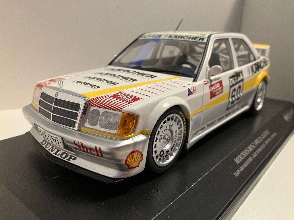 Mercedes 190 E 2.5 16v Evo1 DTM 1990 K.Wendlinger nr 60 1/18, Ophalen of Verzenden, Nieuw, Auto, MiniChamps