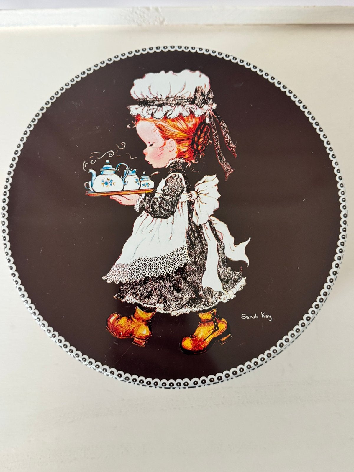 Sarah Kay vintage blik, Ophalen of Verzenden