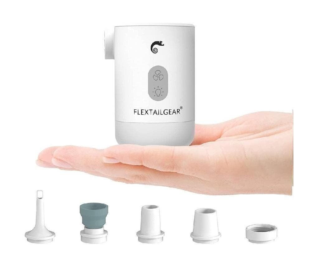 MAX PUMP 2 PRO Krachtige 4-in-1 Draagbare Luchtpomp Zaklamp!, Ophalen of Verzenden, Nieuw, Elektrisch
