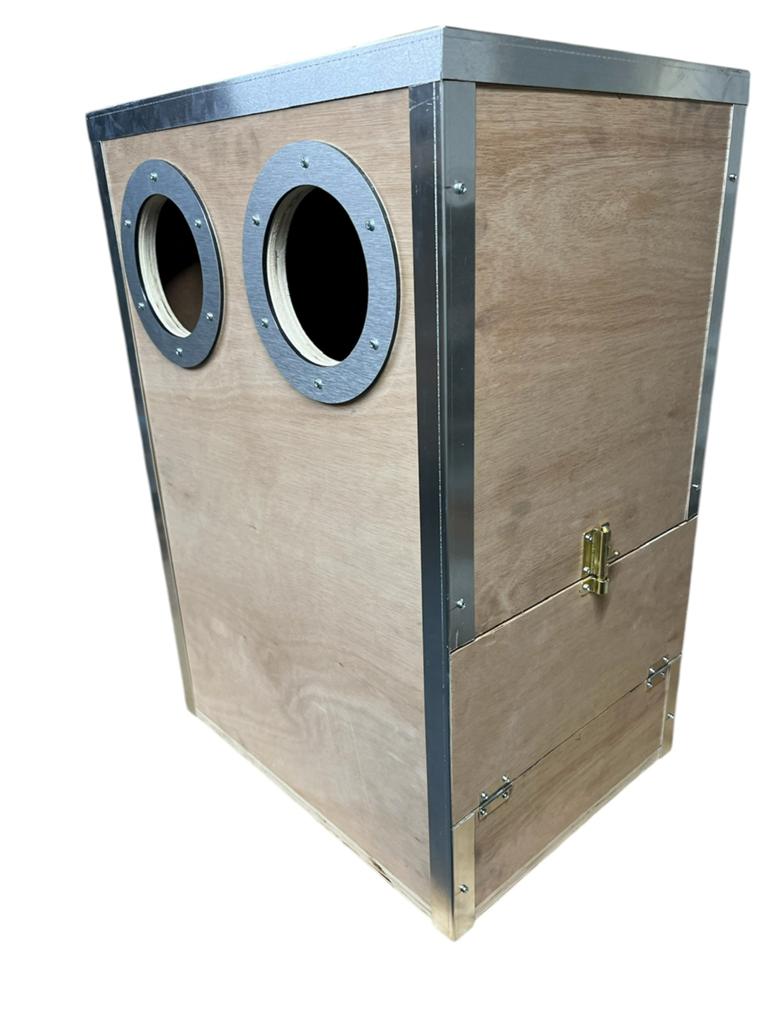 Hardhouten kaketoe broedblokken, 4221LV, Kooi-accessoires, Info@vandoorntimmerwerken.com, Nieuw