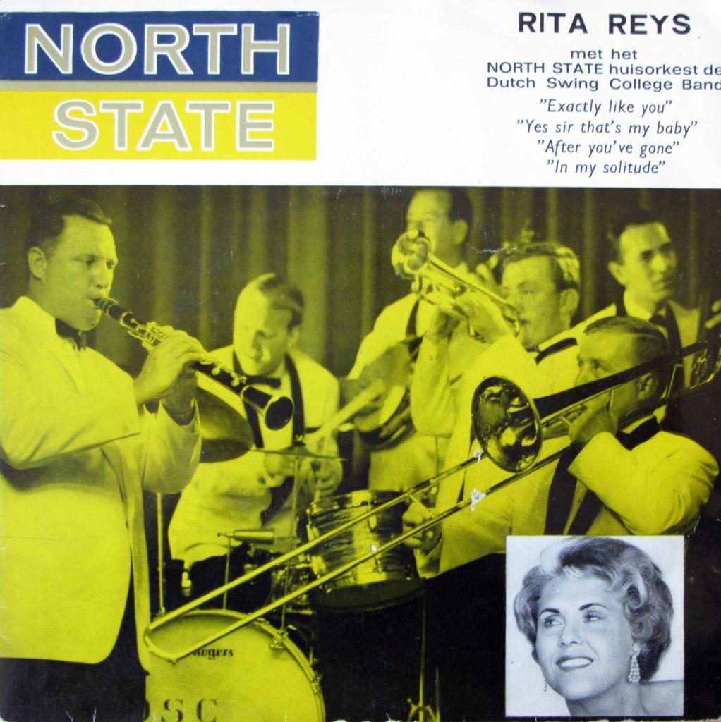 1963	Rita Reys & Dutch Swing College band	"North State  EP, Fotohoes, Ophalen of Verzenden, Zo goed als nieuw, Jazz en Blues