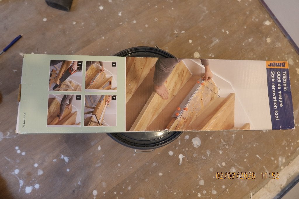 trapspin, hulp bij het bekleden van een trap, Doe-het-zelf en Verbouw, Ophalen, Nieuw, Overige typen