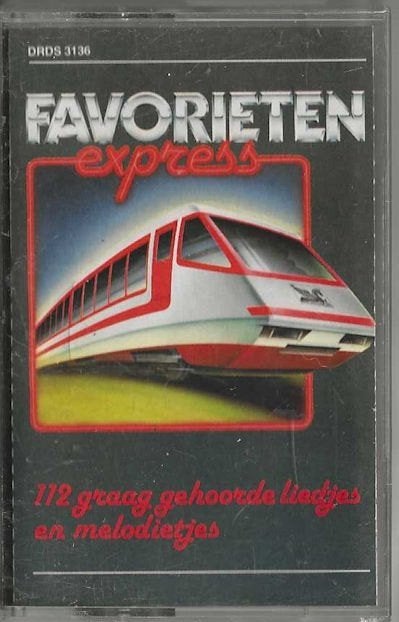 112 graag gehoorde liedjes uit Favorieten express 1980 CB046, Gebruikt, 2 t/m 25 bandjes, Ophalen of Verzenden, Origineel