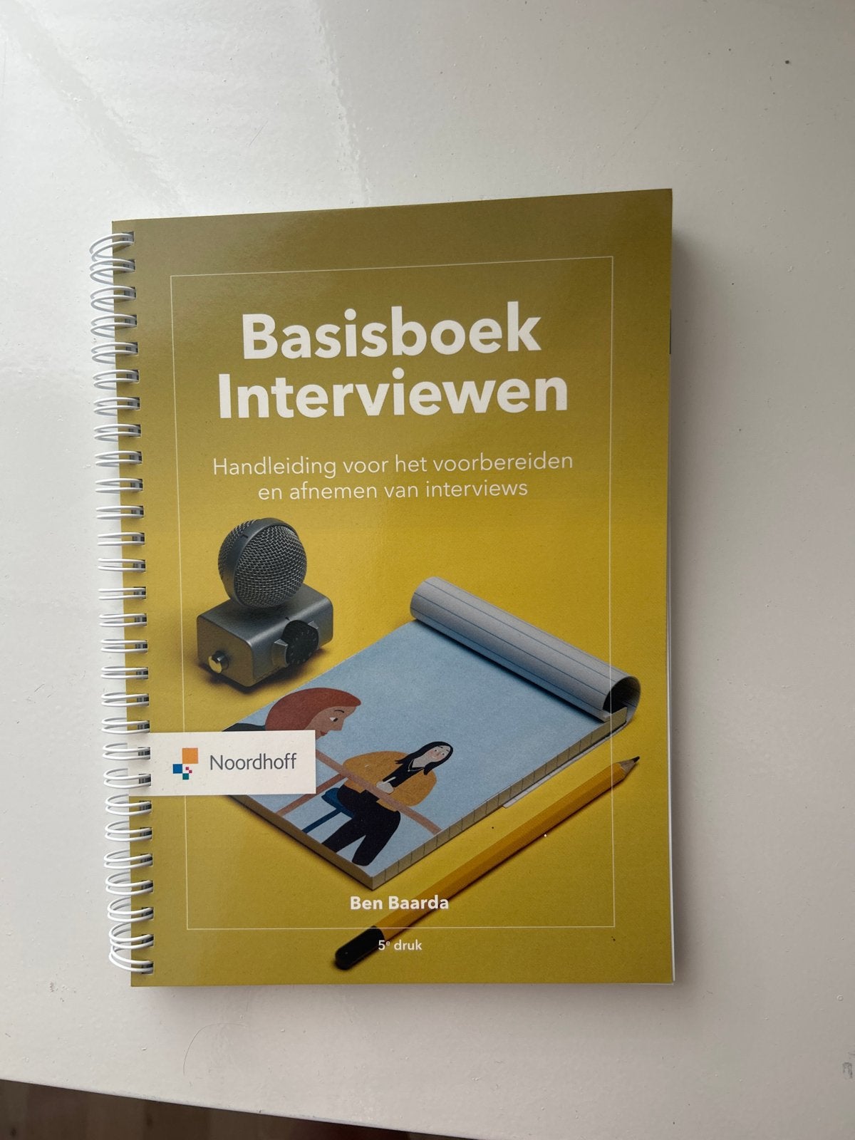 Basisboek Interviewen - Handleiding voorbereiden interviews, Ophalen of Verzenden, Gamma, Zo goed als nieuw, HBO