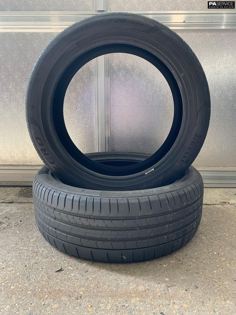 2x Pirelli 245 45 20 zomerbanden 5,2 mm incl Montage, -, -, Banden en Velgen, Ophalen of Verzenden