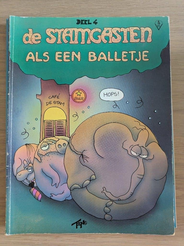 Stripboek de Stamgasten 4, Gelezen, Eén stripboek, Ophalen of Verzenden, Toon van Driel