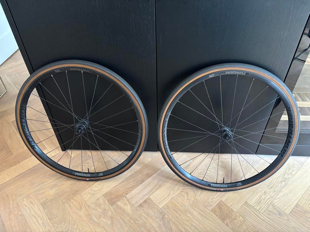 Bontrager Paradigm Comp 25 TLR Disc wielset velgenset, Gebruikt, Aluminium, Racefiets, Ophalen