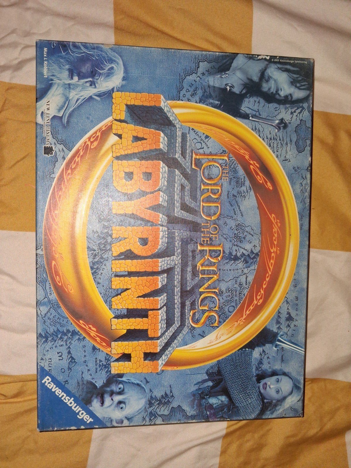 Lord of the Rings Labyrinth Bordspel Ravensburger, Hobby en Vrije tijd, Drie of vier spelers, Ophalen, Gebruikt, Ravensburger