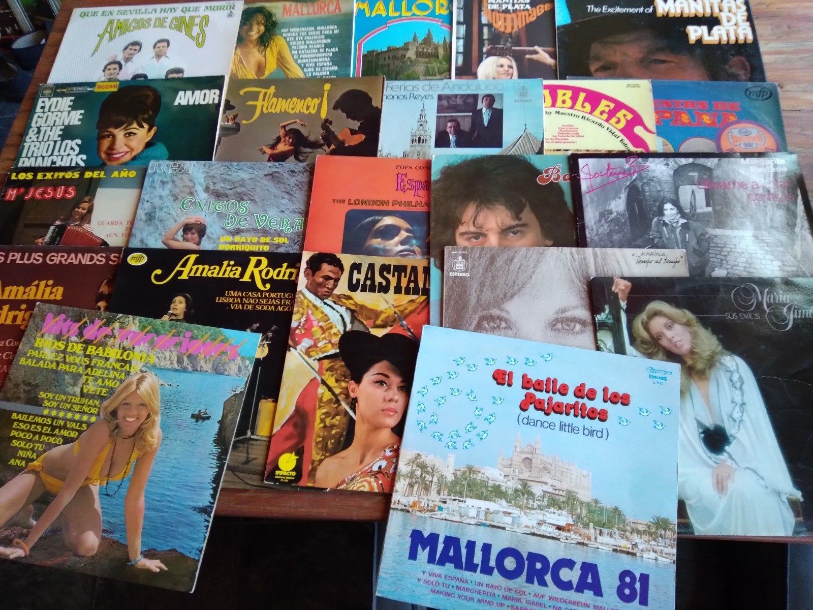 22 lp verzameling spaanse muziek, zie 7 foto's, Ophalen of Verzenden, Gebruikt, 12 inch, Overige genres