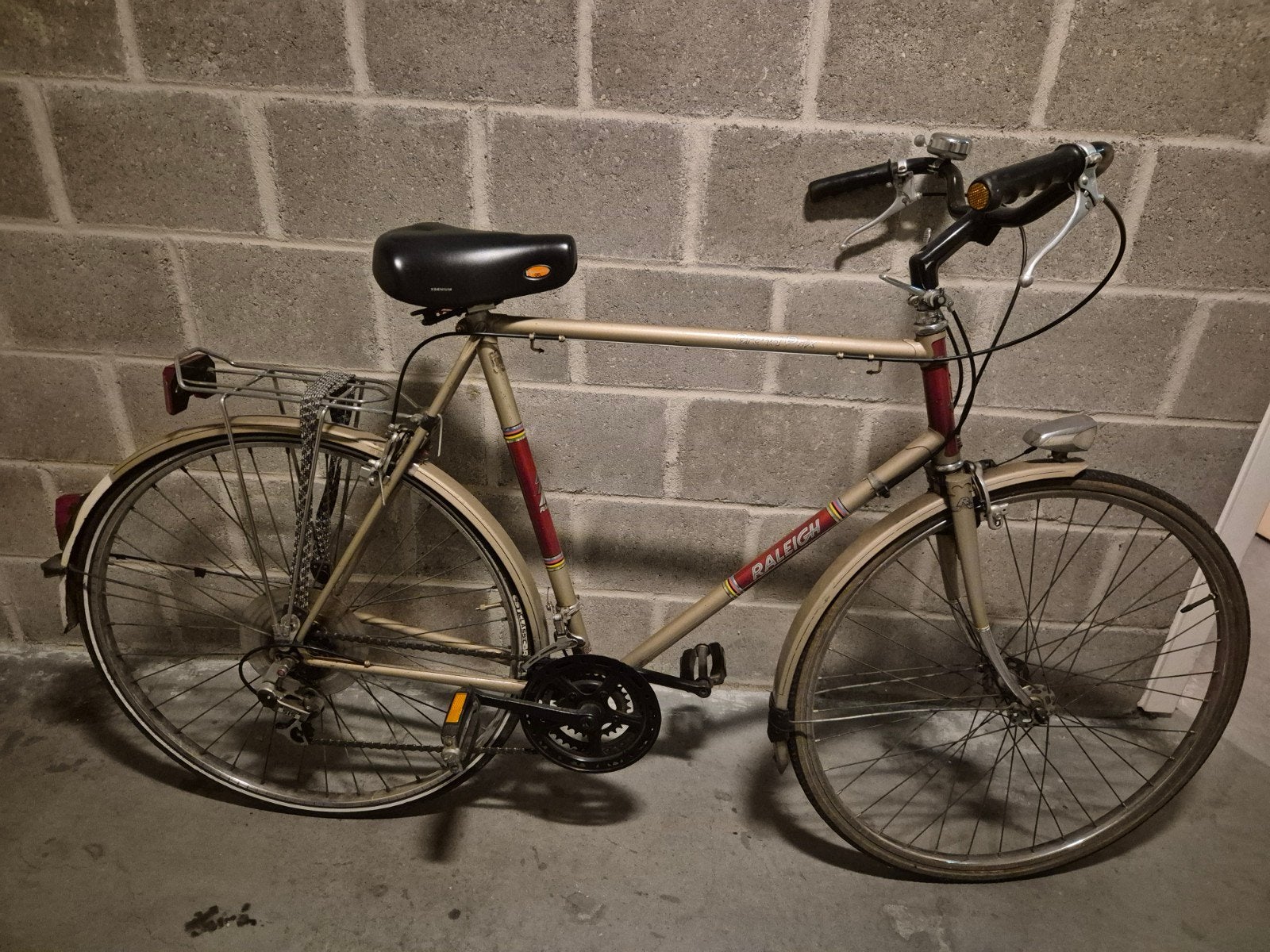 Vintage Raleigh Grand Prix racefiets, Overige merken, 28 inch, Gebruikt, 10 tot 15 versnellingen
