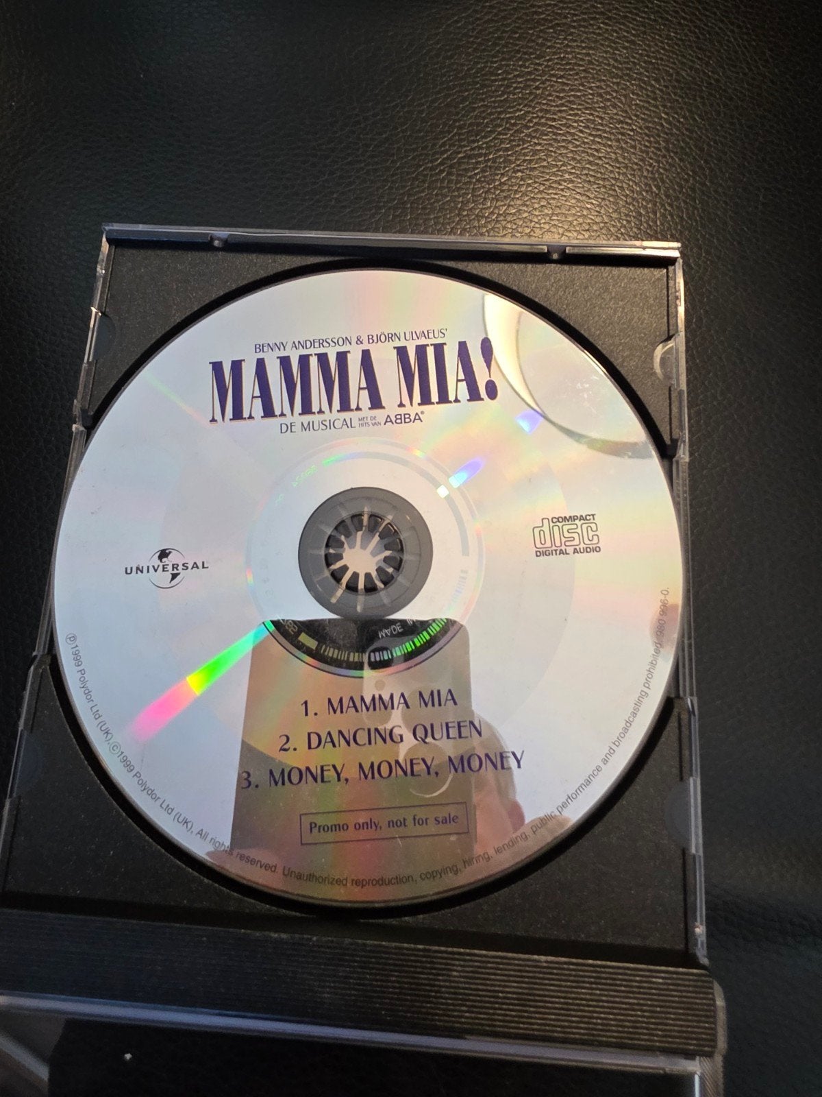 Mamma Mia! De Musical Promo CD - ABBA Hits, Ophalen of Verzenden, 1990 - 1999, Zo goed als nieuw