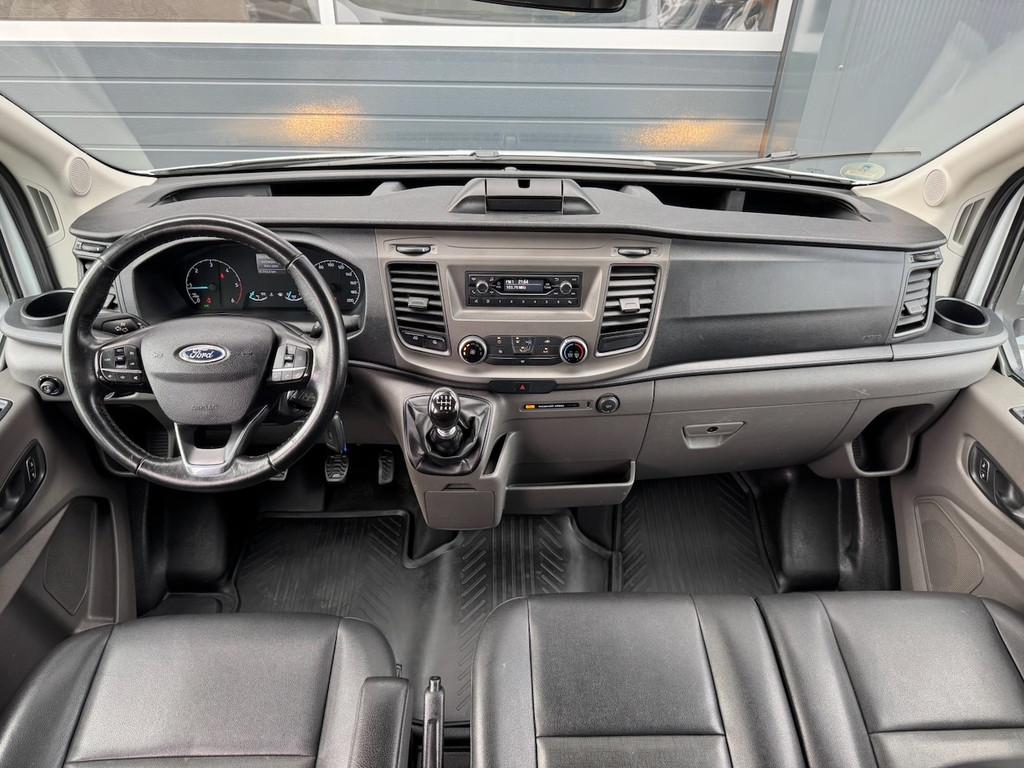 Ford Transit 350 2.0 TDCI L2H1 DC Trend 4WD | Open laadbak |, Auto's, Bestelauto's, Keurmerk '100% Onderhouden', 4 cilinders, Wit