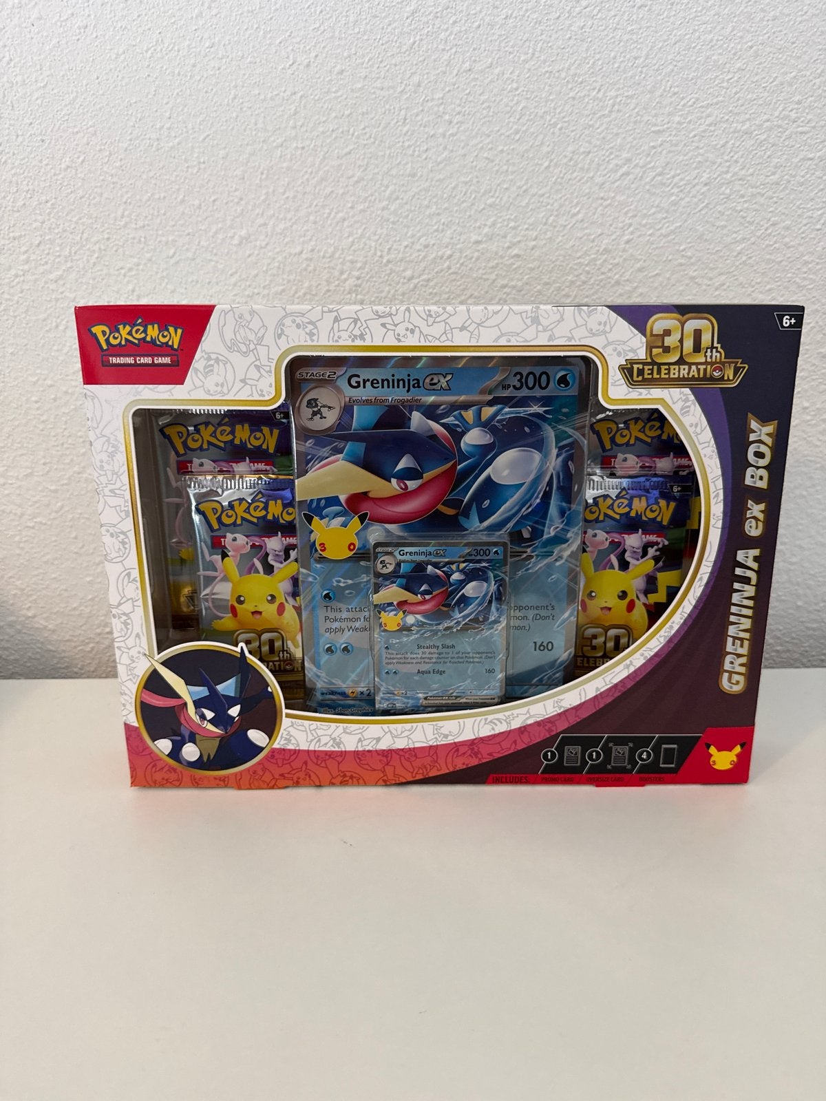 Pokémon Greninja EX Box 30th Celebration, Ophalen, Nieuw, Overige typen
