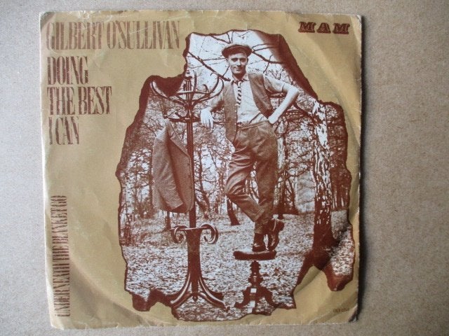 s5963 gilbert o'sullivan - doing the best i can, Ophalen, Gebruikt, 7 inch, Overige genres