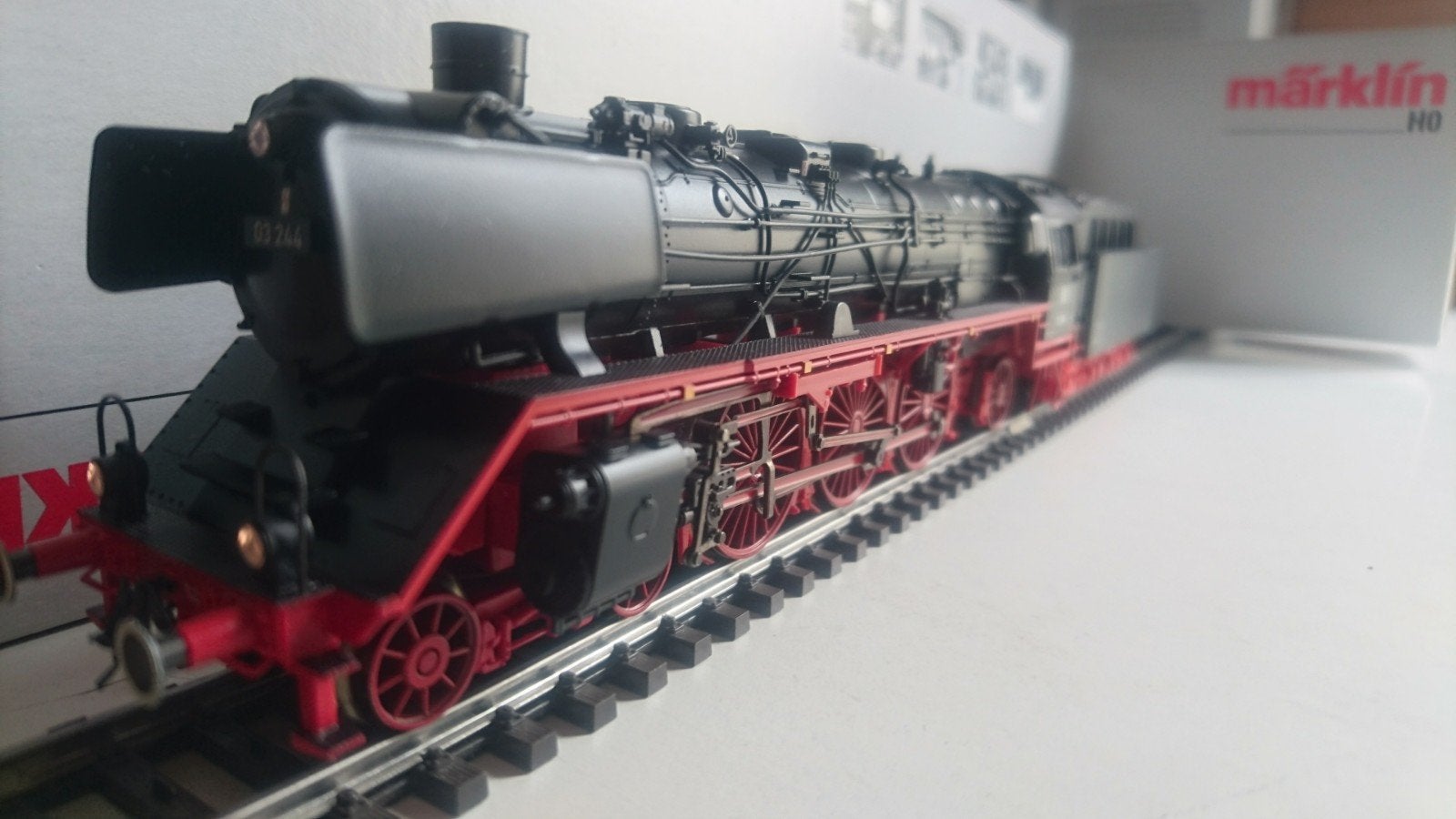 Marklin Sneltrein-stoomlocomotief BR 03, DB - MfxPlus+Geluid, Hobby en Vrije tijd, Ophalen, Wisselstroom, Locomotief, Zo goed als nieuw