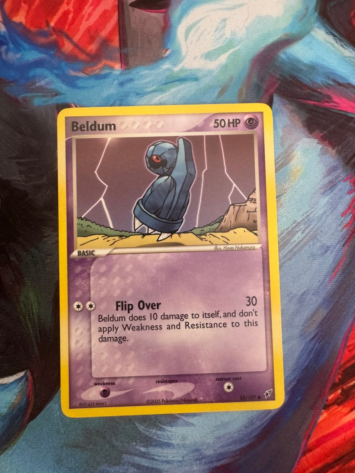 Pokémon kaarten Beldum #55, Ophalen of Verzenden, Zo goed als nieuw