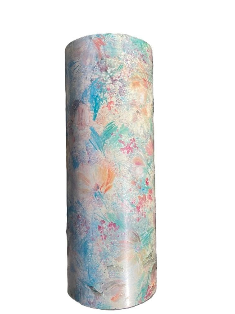 INPAKPAPIER CADEAUPAPIER ROL 220 meter 38 CM BLOEMENZEE, -, -, Nieuw, Ophalen of Verzenden