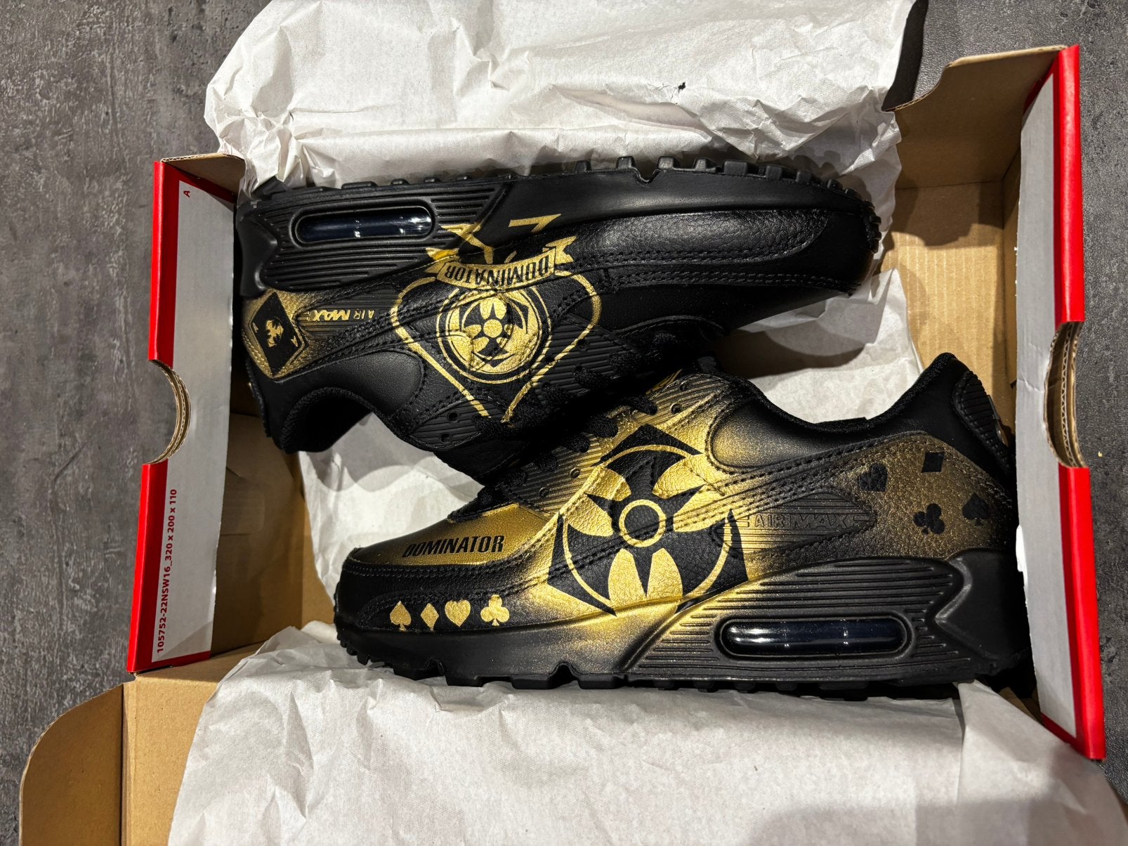 Dominator nike air max 90, Ophalen of Verzenden, Nieuw, Zwart