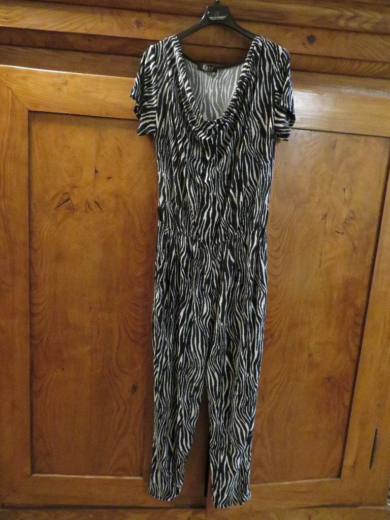 Jumpsuit Envy Collection Mt. M/L Z.G.A.N. zwart, Envy Collection, Zwart, Maat 42/44 (L), Ophalen of Verzenden
