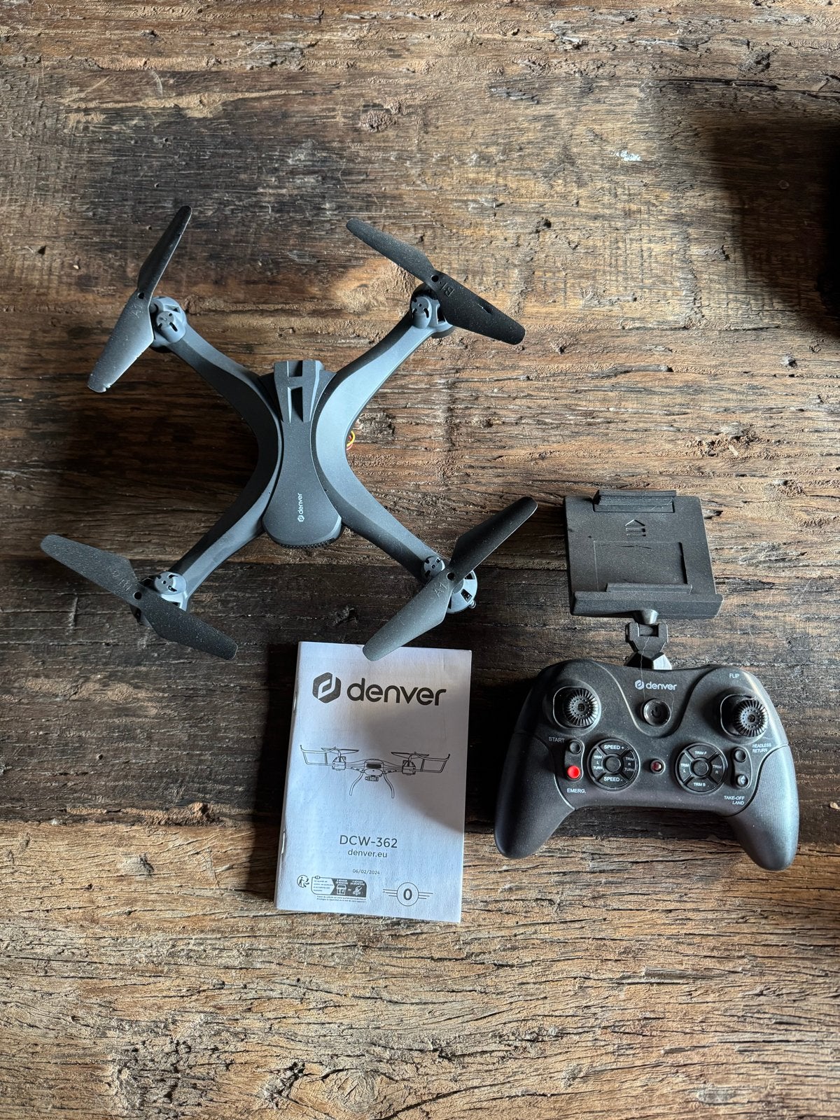 Denver DCW-362 Drone met afstandsbediening, Ophalen, Overige merken, Headless mode, Minder dan 100 meter